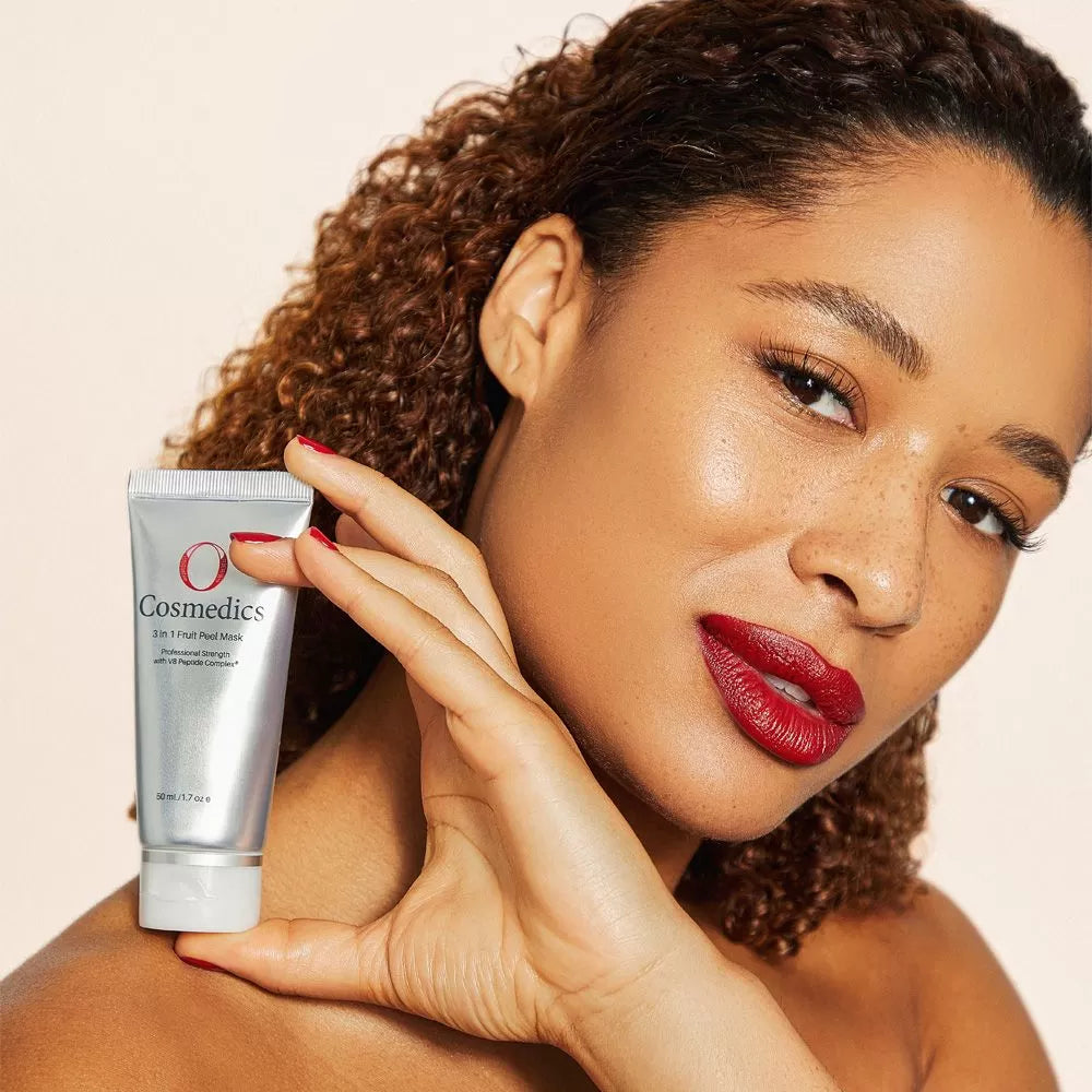 Masque peeling aux fruits 3 en 1 O Cosmedics