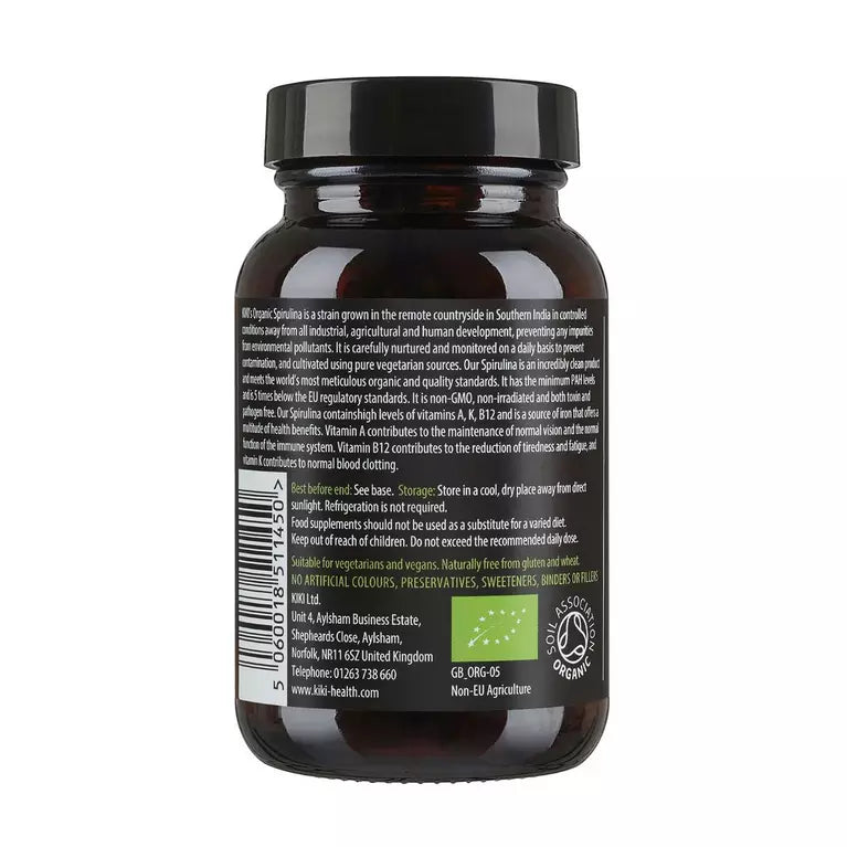 Kiki Health Organic Spirulina Tablets