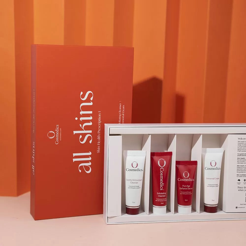 Kit de soins pour la peau O Cosmedics 1 - Toutes peaux